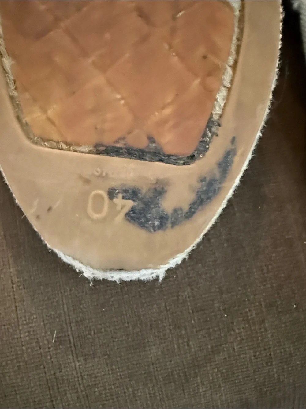 CHANEL White Canvas Espadrilles with Black Cap Toe and CC Logo